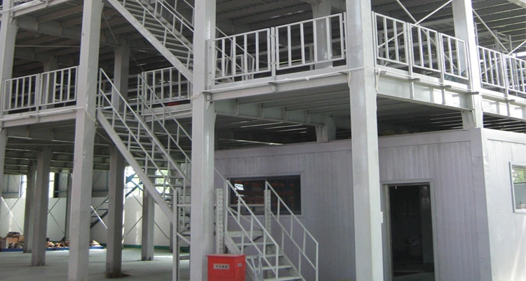 Steel Racking System Mezzanine Storage Shelf for Ndustry Multi-Level Racks