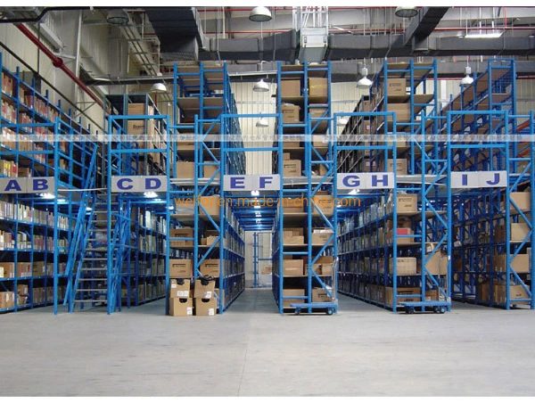 Warehouse Steel Mezzanine Floor Racking System Storage Rack Mezzanine